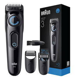BRAUN ブラウン ヒゲトリマー シリーズ3 BT3520 男性 男性用 メンズ 顔 顔そり ムダ毛処理 深剃り vio