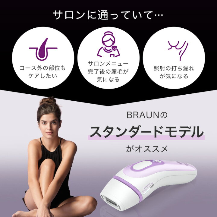 楽天市場】脱毛器・光美容器を手掛けるブラウン シルクエキスパート PL 