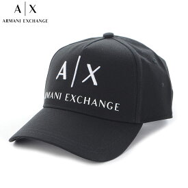 アルマーニエクスチェンジ A|X ARMANI EXCHANGE ベースボールキャップ 帽子 メンズ 954039 CC513 ブラック