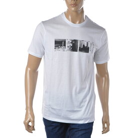 アルマーニエクスチェンジ A|X ARMANI EXCHANGE クルーネックTシャツ 半袖 メンズ ブランド 3LZTAG ZJA5Z ホワイト