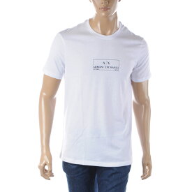 アルマーニエクスチェンジ A|X ARMANI EXCHANGE Tシャツ メンズ ブランド 3RZTHE ZJBYZ ホワイト
