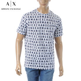 アルマーニエクスチェンジ A|X ARMANI EXCHANGE Tシャツ メンズ ブランド 半袖 クルーネック 3DZTJW ZJH4Z 2024春夏新作