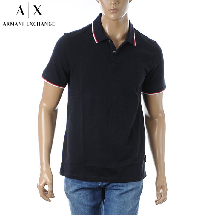 楽天市場】アルマーニエクスチェンジ A|X ARMANI EXCHANGE ポロシャツ 