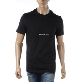 カルバンクライン ジーンズ CALVIN KLEIN JEANS Tシャツ メンズ ブランド クルーネック 半袖 J30J322848 ブラック