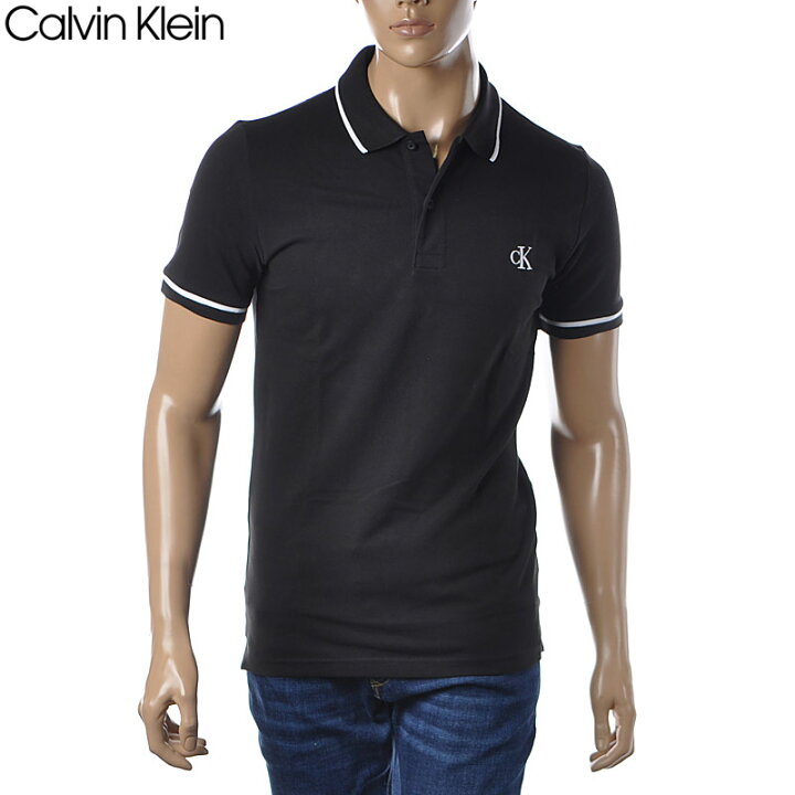 楽天市場】カルバンクライン CALVIN KLEIN JEANS ポロシャツ メンズ 