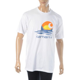 カーハート Carhartt WIP Tシャツ 半袖 クルーネック メンズ S/S LAGOON C T-SHIRT I029014 ホワイト