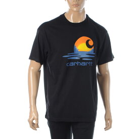 カーハート Carhartt WIP Tシャツ 半袖 クルーネック メンズ S/S LAGOON C T-SHIRT I029014 ブラック
