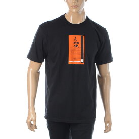 カーハート Carhartt WIP Tシャツ 半袖 クルーネック メンズ S/S INTERCEPTION T-SHIRT I029061 ブラック