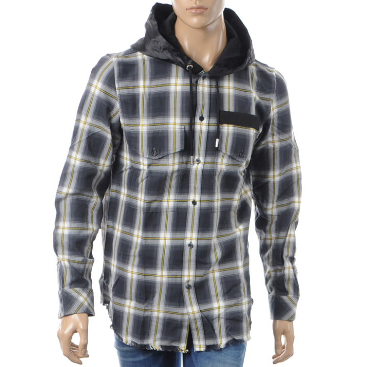 楽天市場】ディーゼル DIESEL タータンチェックシャツ 長袖 メンズ S 