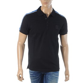 ディーゼル DIESEL ポロシャツ 半袖 メンズ T-RALFY-S1 00SEEG-0MXZA ブラック