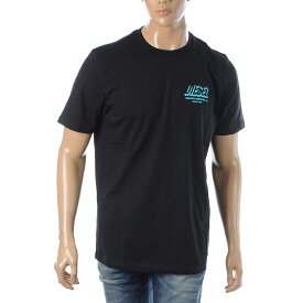 ディーゼル DIESEL Tシャツ 半袖 クルーネック メンズ T-JUST-A33 A01850-0GRAM ブラック