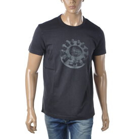 ディーゼル DIESEL クルーネックTシャツ 半袖 メンズ ブランド T-DIEGOR-C1 A03774-0TDAN ブラック