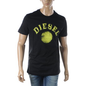 ディーゼル DIESEL Tシャツ メンズ ブランド クルーネック T-DIEGOR-K56 A08682-0GRAI ブラック