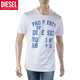 ディーゼル DIESEL Tシャツ メンズ ブランド クルーネック T-DIEGOR-K59 A08689-0GRAI ホワイト
