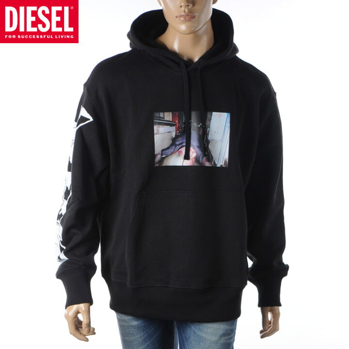 楽天市場】ディーゼル DIESEL パーカー メンズ S-MACS-HOOD-L3 A03592 