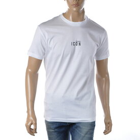 ディースクエアード DSQUARED2 クルーネックTシャツ 半袖 メンズ ブランド S79GC0010 S23009 ホワイト