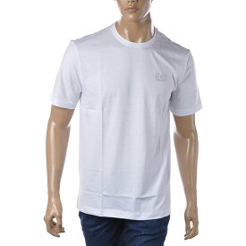 エンポリオアルマーニ EA7 EMPORIO ARMANI クルーネックTシャツ 半袖 メンズ ブランド 3LPT32 PJ02Z ホワイト