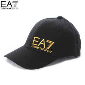 エンポリオアルマーニ EA7 EMPORIO ARMANI ベースボールキャップ 帽子 メンズ ブランド 275936 0P010 ブラック