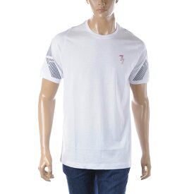 エンポリオアルマーニ EA7 EMPORIO ARMANI Tシャツ メンズ ブランド クルーネック 3RPT03 PJ3BZ ホワイト