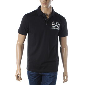 エンポリオアルマーニ EA7 EMPORIO ARMANI ポロシャツ メンズ ブランド 3RPF16 PJ03Z ブラック