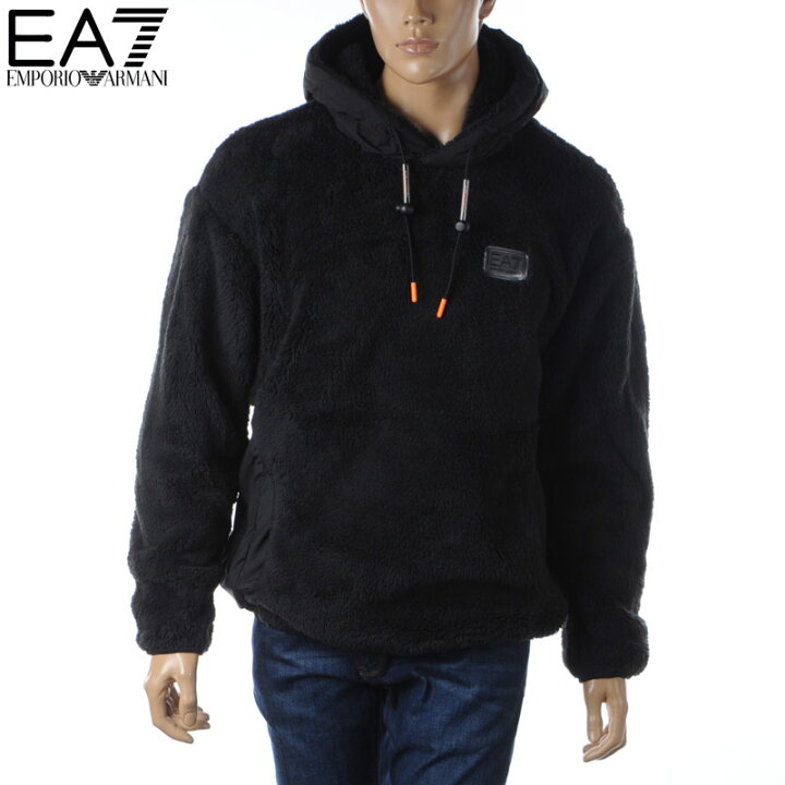 楽天市場】エンポリオアルマーニ フリースパーカー メンズ EA7 EMPORIO 