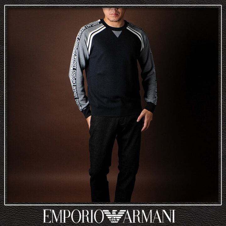 楽天市場】エンポリオアルマーニ EMPORIO ARMANI ニット セーター 