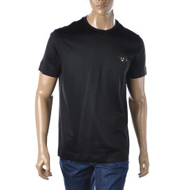 エンポリオアルマーニ EMPORIO ARMANI クルーネックTシャツ 半袖 メンズ ブランド 3L1TEY 1JUVZ ブラック