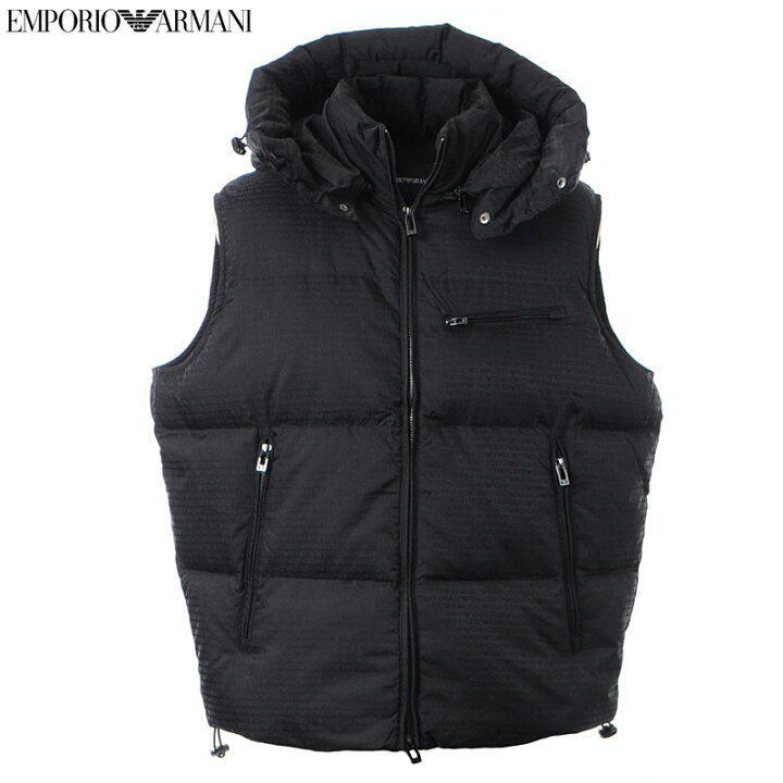 楽天市場】エンポリオアルマーニ EMPORIO ARMANI ダウンベスト メンズ  