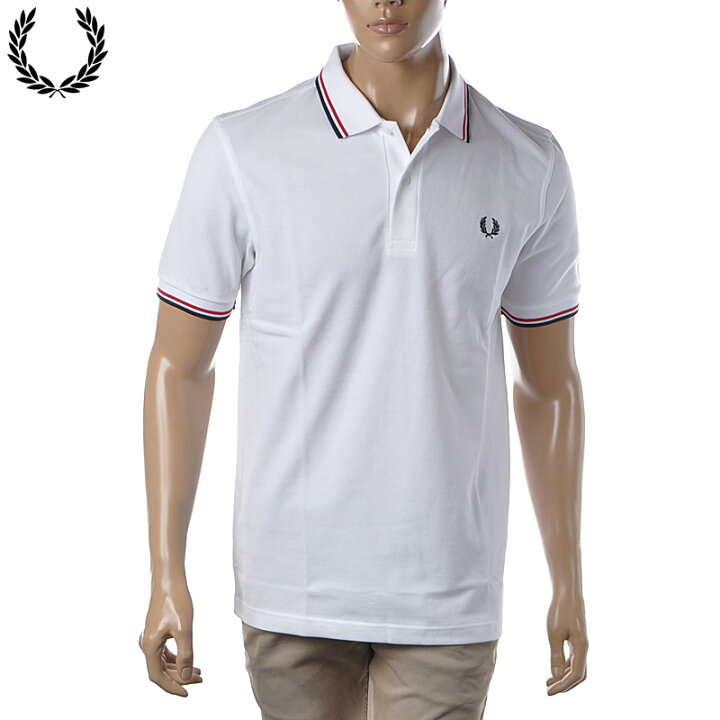 楽天市場 フレッドペリー Fred Perry ポロシャツ メンズ ブランド Twin Tipped Fred Perry Shirt M3600 ホワイト 22春夏セール Bravas