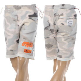 ヘロン プレストン HERON PRESTON スウェットショートパンツ メンズ FLEECE SHORTS CTNMB SPRAY HMCI004S20896008 ホワイトカモフラ