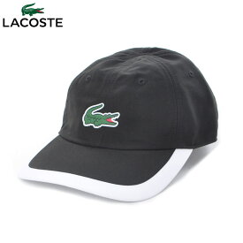 ラコステ LACOSTE ベースボールキャップ 帽子 メンズ ブランド RK5398 ブラック