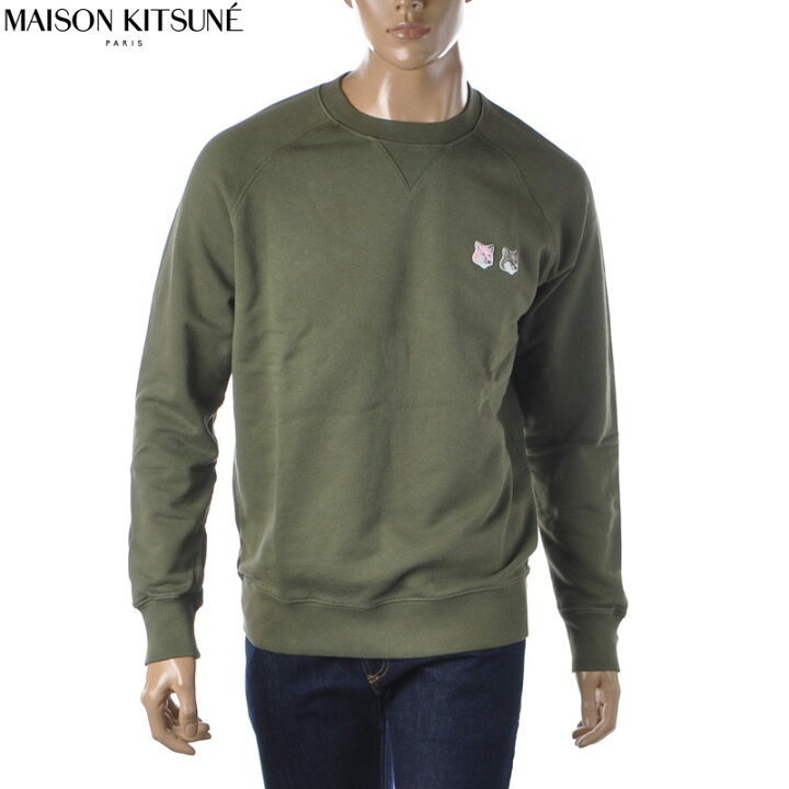 楽天市場】メゾンキツネ MAISON KITSUNE クルーネックスウェット 