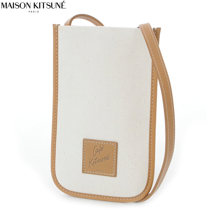 楽天市場】メゾンキツネ MAISON KITSUNE カフェキツネ ショルダー 