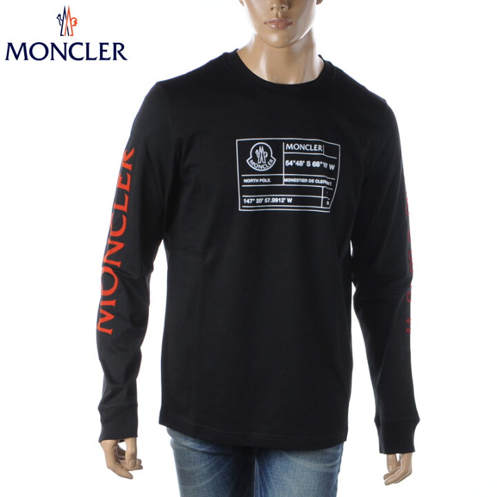 楽天市場】モンクレール MONCLER Tシャツ メンズ ブランド 長袖 ロンT 