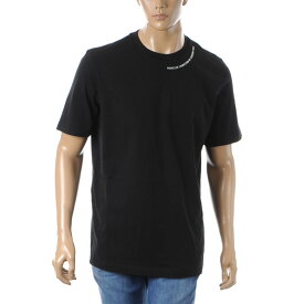 モンクレール MONCLER Tシャツ メンズ ブランド 8C00044 8390T 半袖 クルーネック ブラック 2024春夏新作