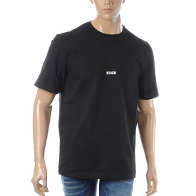 エムエスジーエム MSGM クルーネックTシャツ 半袖 メンズ 2640MM184 ブラック