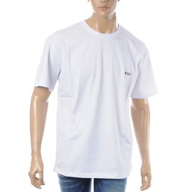 エムエスジーエム MSGM クルーネックTシャツ 半袖 メンズ 2640MM174 ホワイト