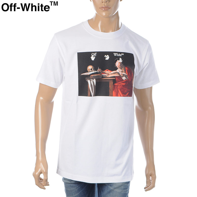 楽天市場】off－white caravaggio（Tシャツ・カットソー｜トップス 