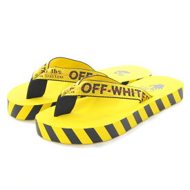 オフホワイト OFF-WHITE ビーチサンダル ビーサン メンズ INDUSTRIAL BELT FLIP FLOP OMIC002R21MAT0021810 イエロー