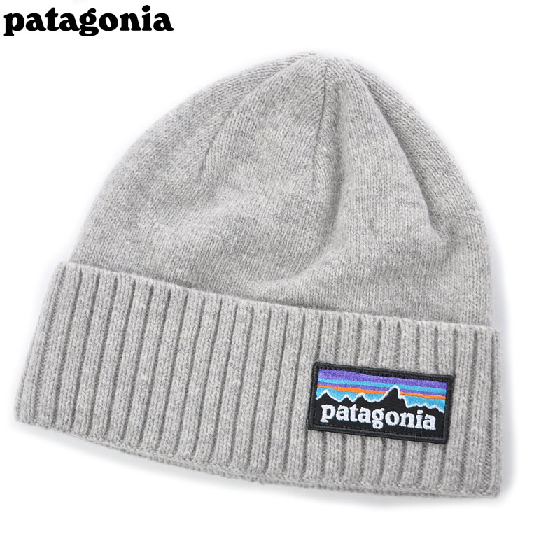 パタゴニア PATAGONIA ニットキャップ ビーニー ニット帽 メンズ ブランド Brodeo Beanie ブロデオ ビーニー 29206  ライトグレー | BRAVAS