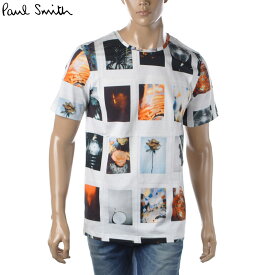 ポールスミス PAUL SMITH クルーネックTシャツ 半袖 メンズ ブランド M2R 051S H21426 ホワイト 2022春夏新作
