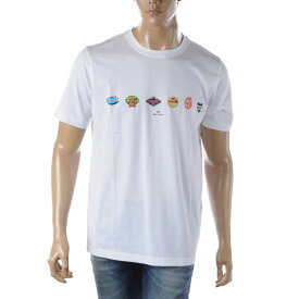 ポールスミス PAUL SMITH Tシャツ メンズ ブランド クルーネック 半袖 M2R 011R KP3795 ホワイト