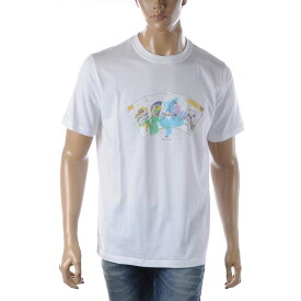 ポールスミス PAUL SMITH Tシャツ メンズ ブランド クルーネック 半袖 M2R 011R KP3799 ホワイト