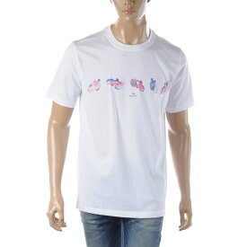 ポールスミス PAUL SMITH Tシャツ メンズ ブランド クルーネック 半袖 M2R 011R KP3828 ホワイト