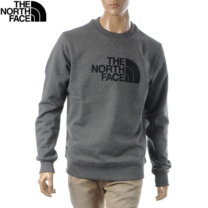 楽天市場 ザ ノースフェイス The North Face クルーネックスウェット メンズ トレーナー ブランド Mens Drew Peak Crew Nf0a4svr グレー Bravas