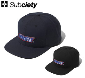 SUBCIETY サブサエティ SNAPBACK CAP-NOUGAT- CAP 帽子 101-86790