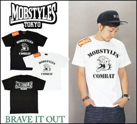 MOBSTYLES モブスタイル 【2カラー】COMBAT T-SHIRTS /Tシャツ/半袖/モバット//通販/正規取扱