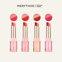 【MERYTHOD公式】グロッシーツートーンリップスティック 4色 GLOSSY TWOTONE LIPSTICK リップスティック 口紅 唇 リップ マット ツヤ リップカラー グラデリップ 韓国コスメ
