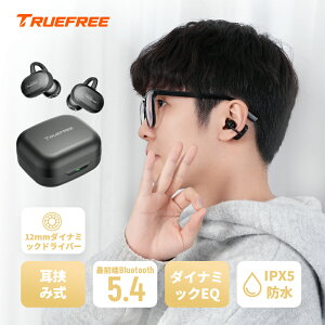 TRUEFREE Clip C10 I[vC[Cz C[Jt^ Bluetooth5.4 C` CXCz  IPX5h }`|CgΉ }[d y ő28ԍĐ EF ЎEΉ 