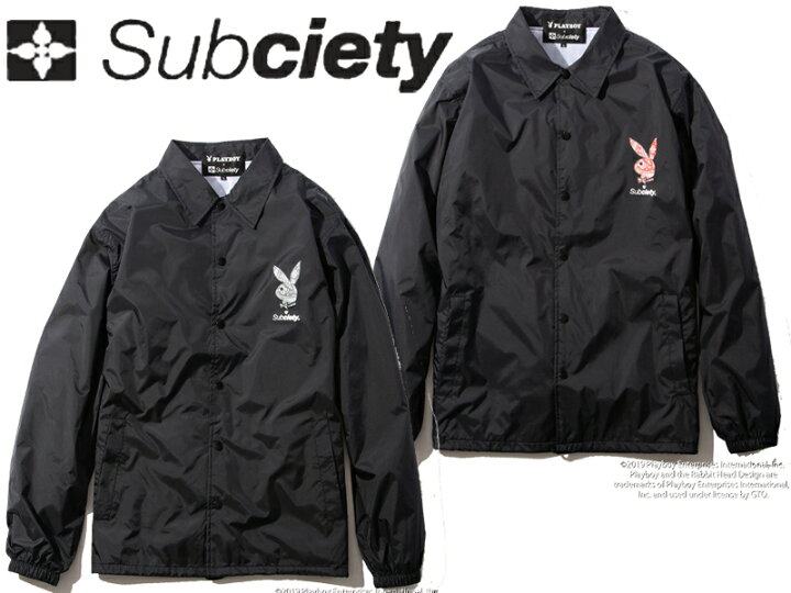 楽天市場】PLAYBOYxSubciety Capsule collection サブサエティ コーチ 